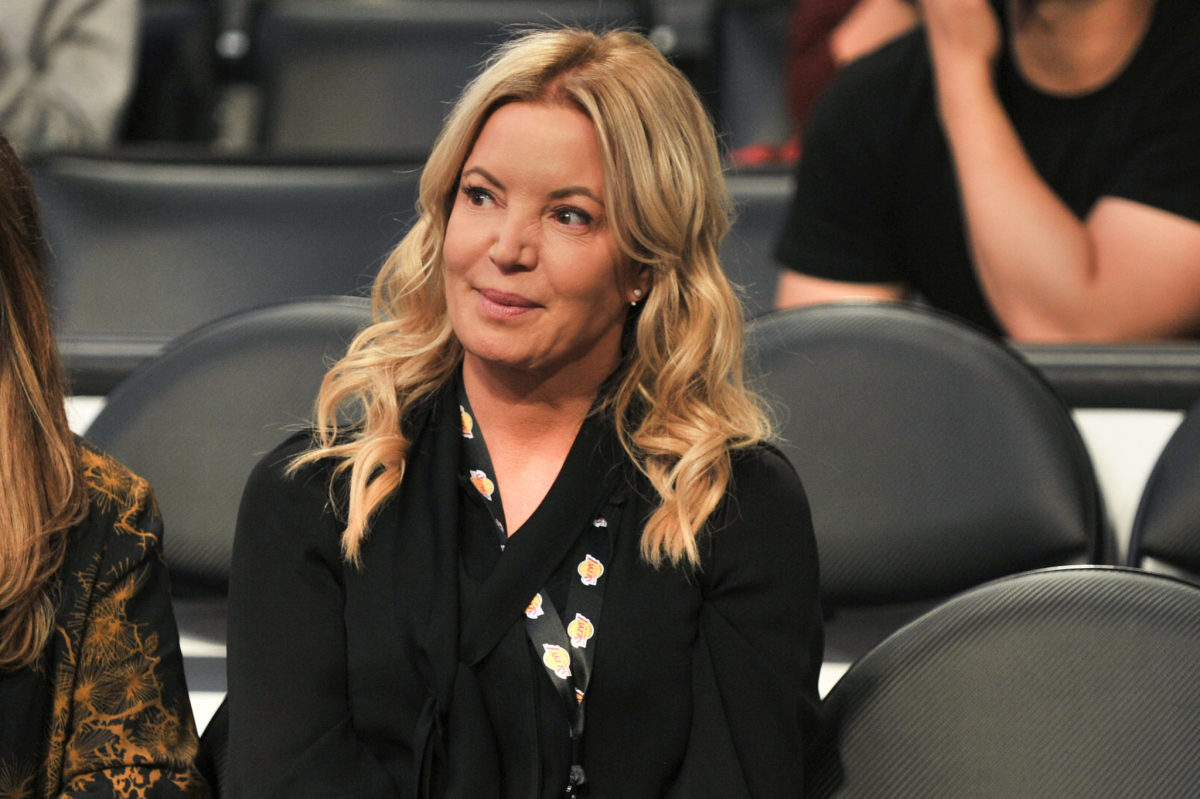 lakers controlling owner jeanie buss, who recently weighed in on the Washington Redskins name controversy.