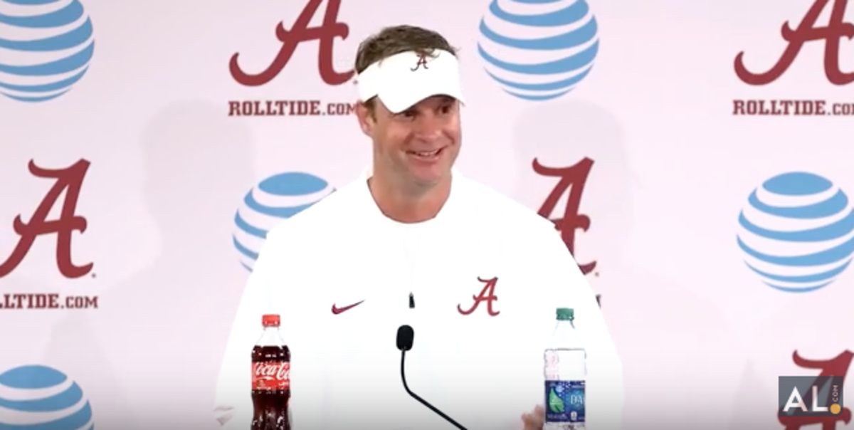 Lane Kiffin when he was on the college football staff at Alabama.