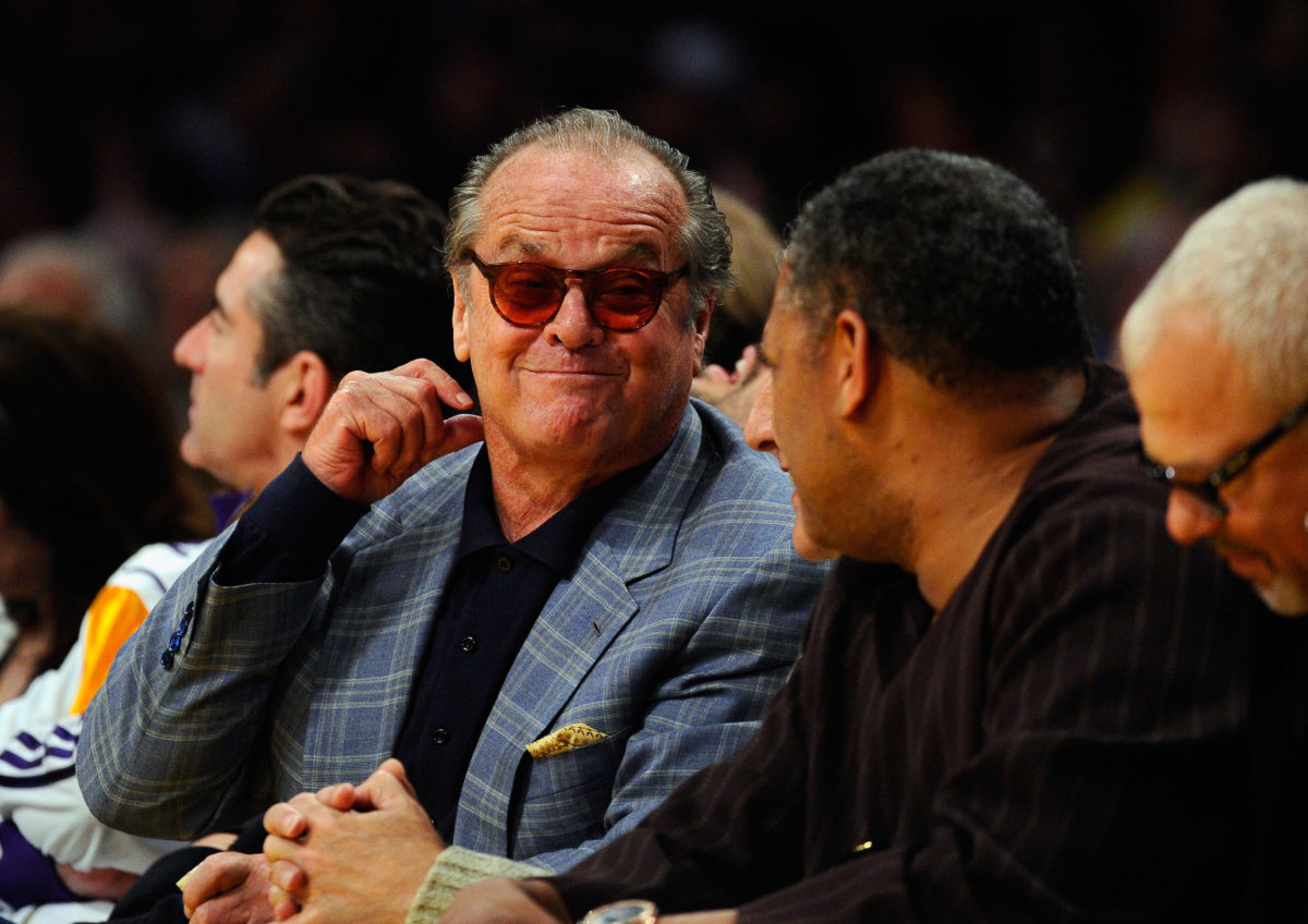 Look Photo of Jack Nicholson At LakersNuggets Game Is Going Viral