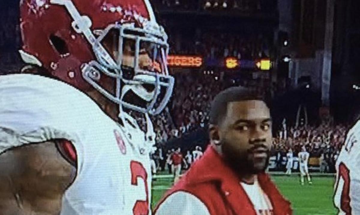 Mark Ingram and Derrick Henry at the national title game.