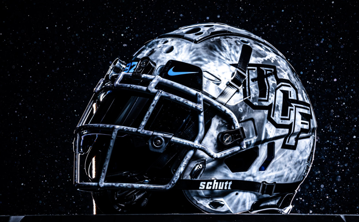 UCF unveils its Space Game uniform on Twitter.