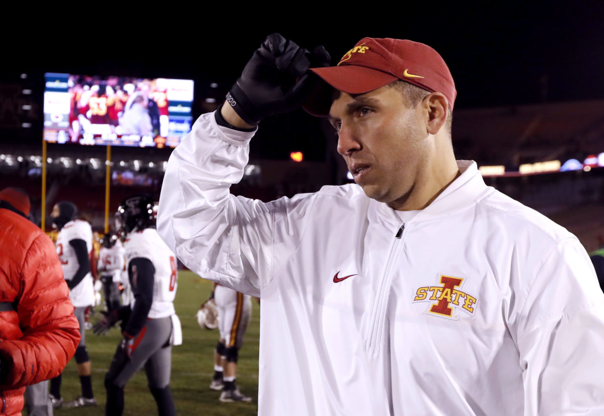 Matt Campbell Announces Decision On Future At Iowa State - The Spun