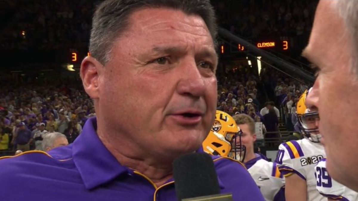 LSU, football coach Ed Orgeron to part ways at end of season – The Denver  Post