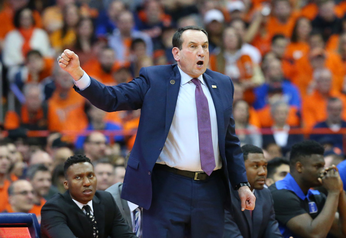 Coach K Getting Criticized For Timing Of His Rant About Playing Season -  The Spun: What's Trending In The Sports World Today