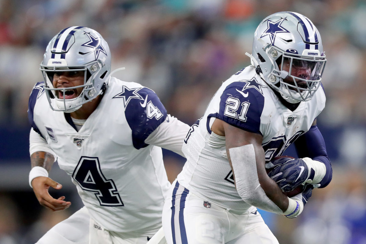 Dak Prescott's fantasy value, not Ezekiel Elliott's, is the Dallas Cowboys'  new reality