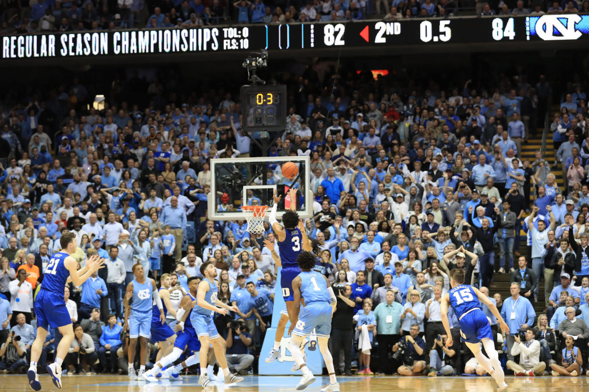ESPN Releases Prediction For Tonights Duke-UNC Game