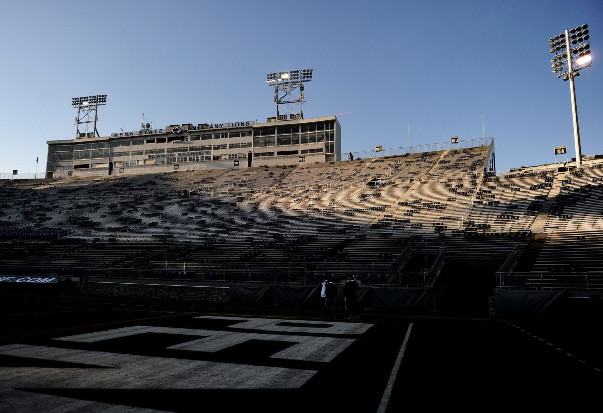 An Beaver Stadium awaits game against Nebraska.