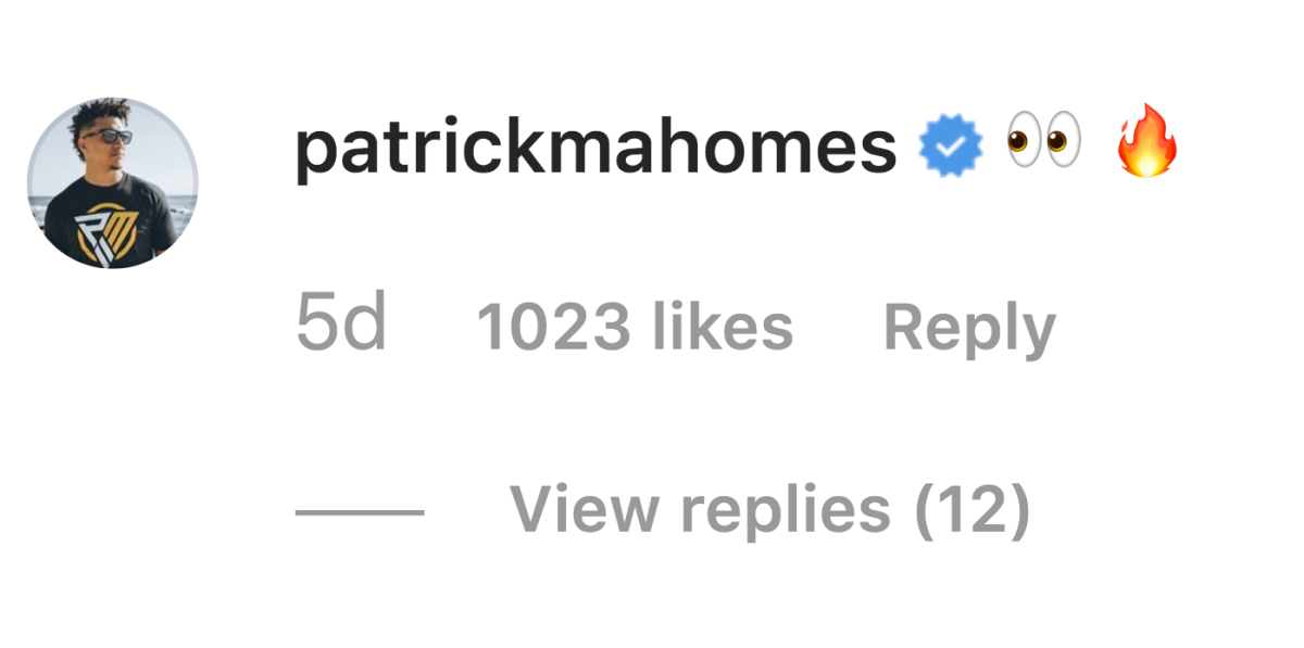 Patrick Mahomes tweeted some emojis.