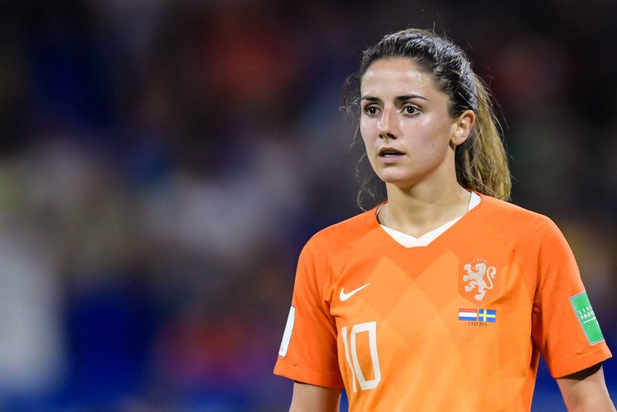 Why Netherlands' Danielle Van De Donk Wore Swim Cap At Soccer Game