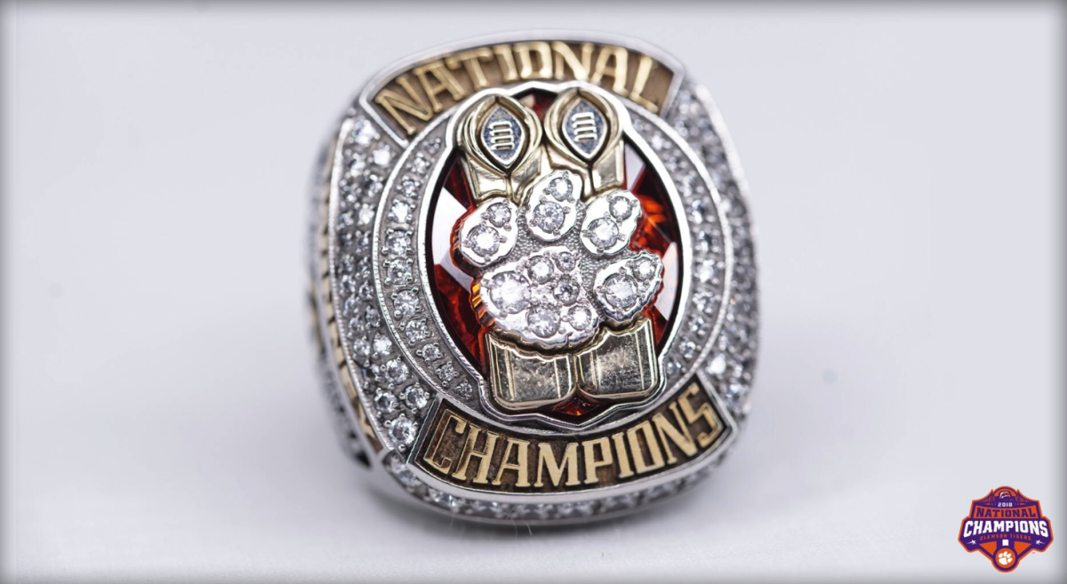 Clemson Tigers College National Championship Ring (2018) – Rings