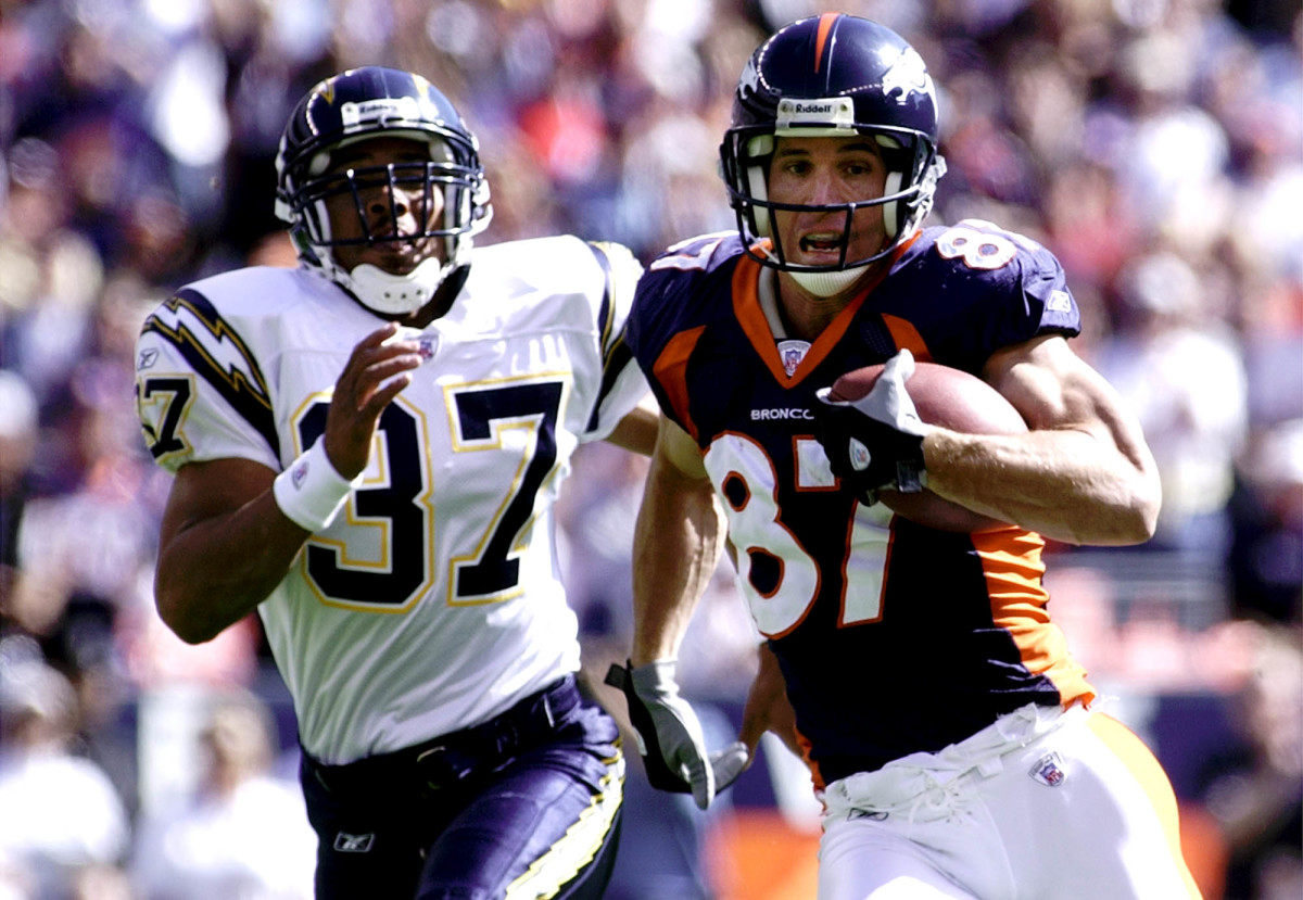 Ed McCaffrey # 87 Denver Broncos WR College: Stanford