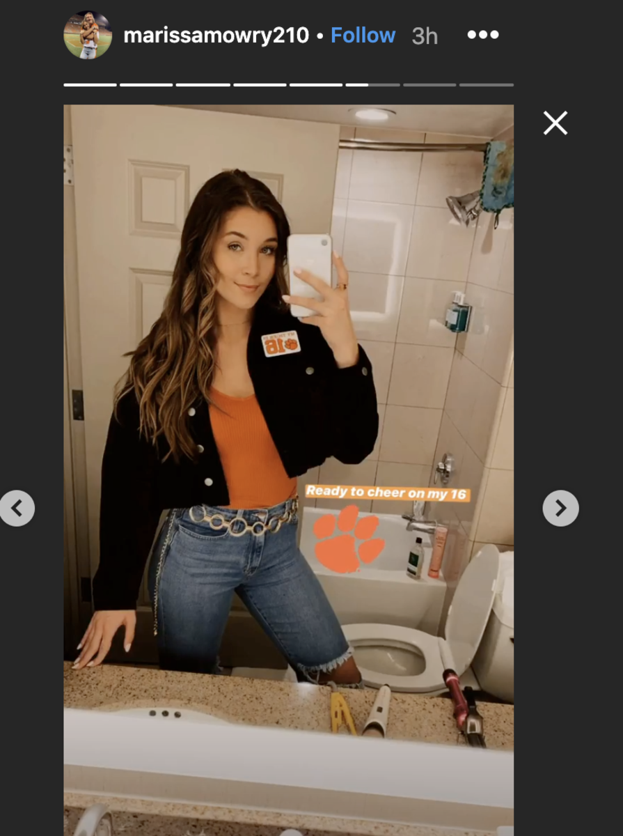 Trevor Lawrence's Girlfriend, Marissa Mowry, Cheers For Him on