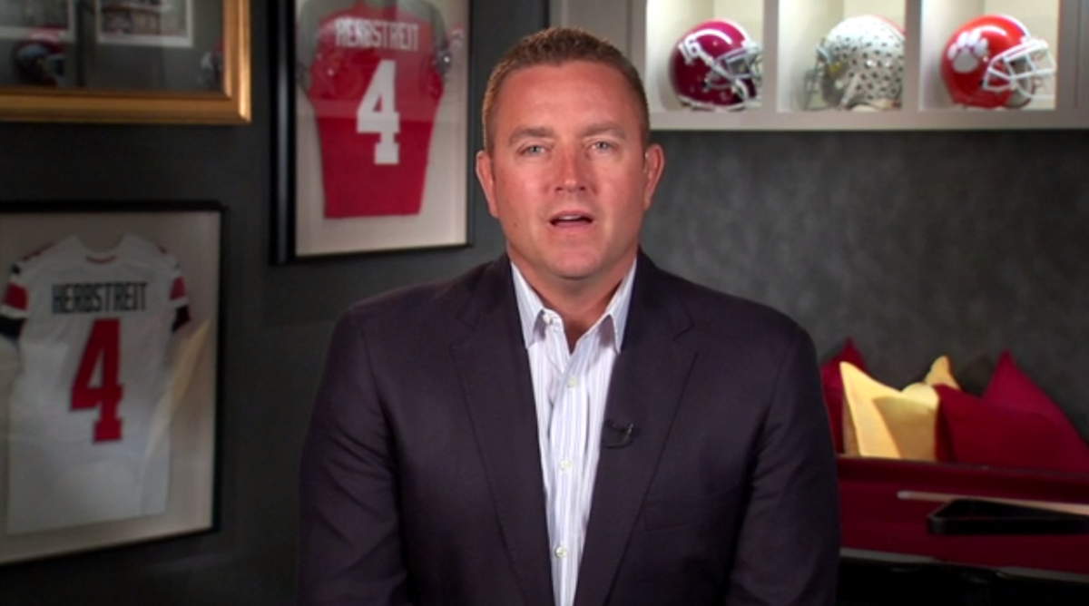 Kirk Herbstreit giving his college football playoff prediction.
