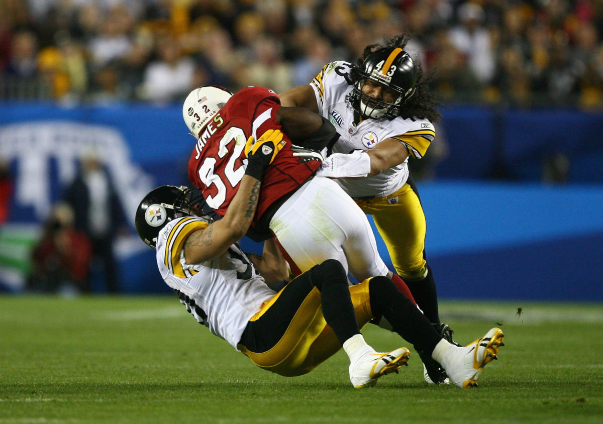 Troy Polamalu USC Trojans #43 Legends Jersey - Cardinal