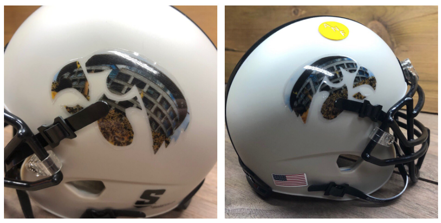 This Custom 'Kinnick Wave' Iowa Football Helmet Is Awesome The Spun