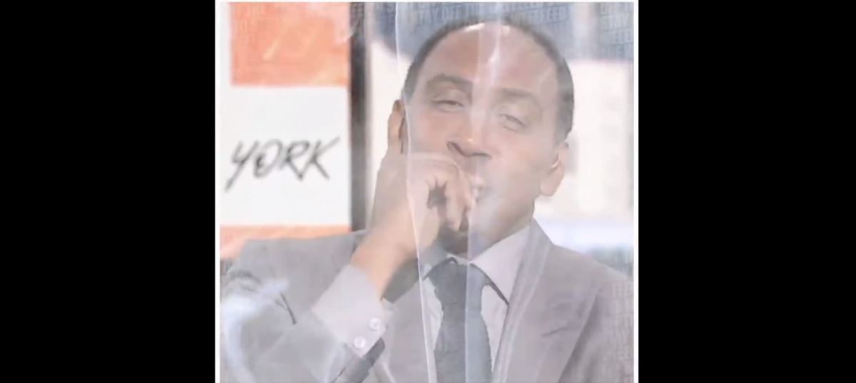 Stephen A. Smith impersonates a stoner on First Take.