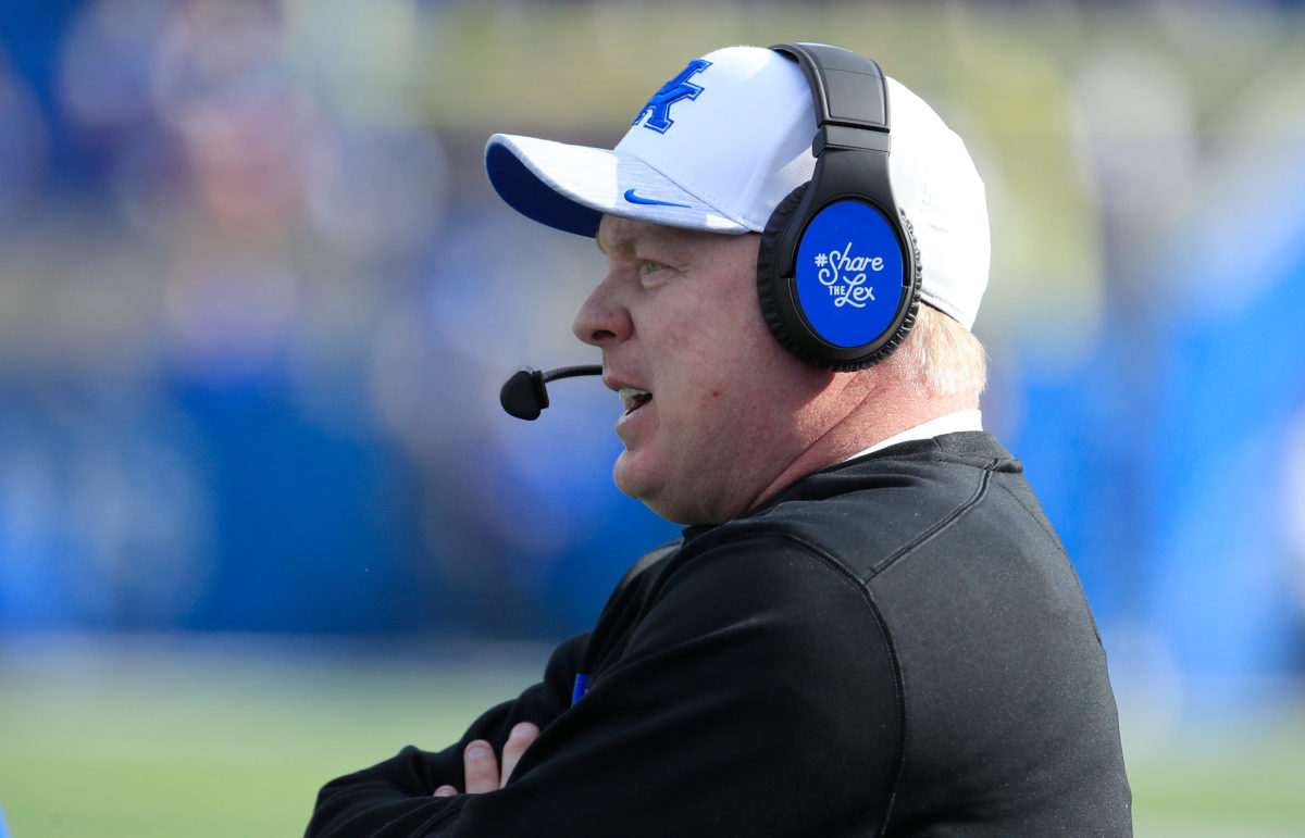 A solo shot of Mark Stoops.