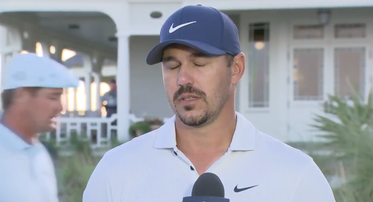 Leaked Brooks Koepka video from PGA Championship..