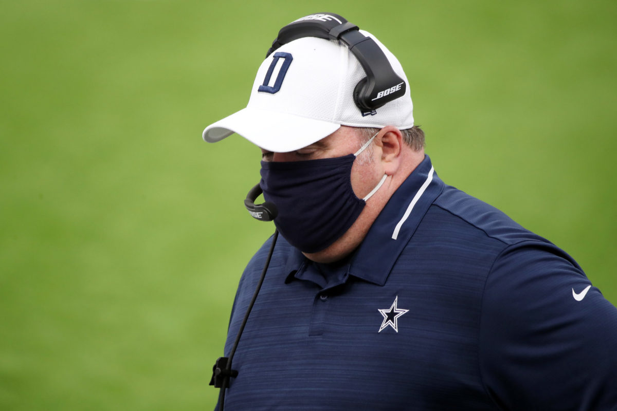 Dallas Cowboys head coach Mike McCarthy in Week 1.