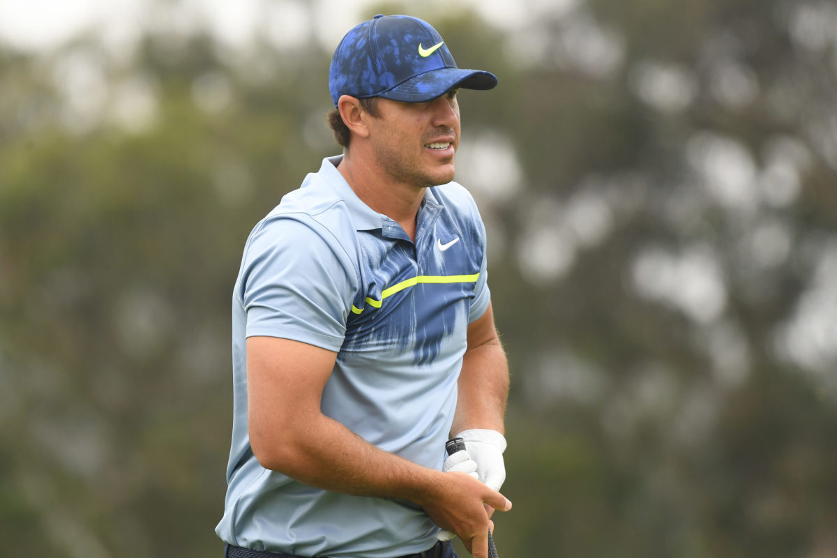 Brooks Koepka in the final round of the PGA Championship.