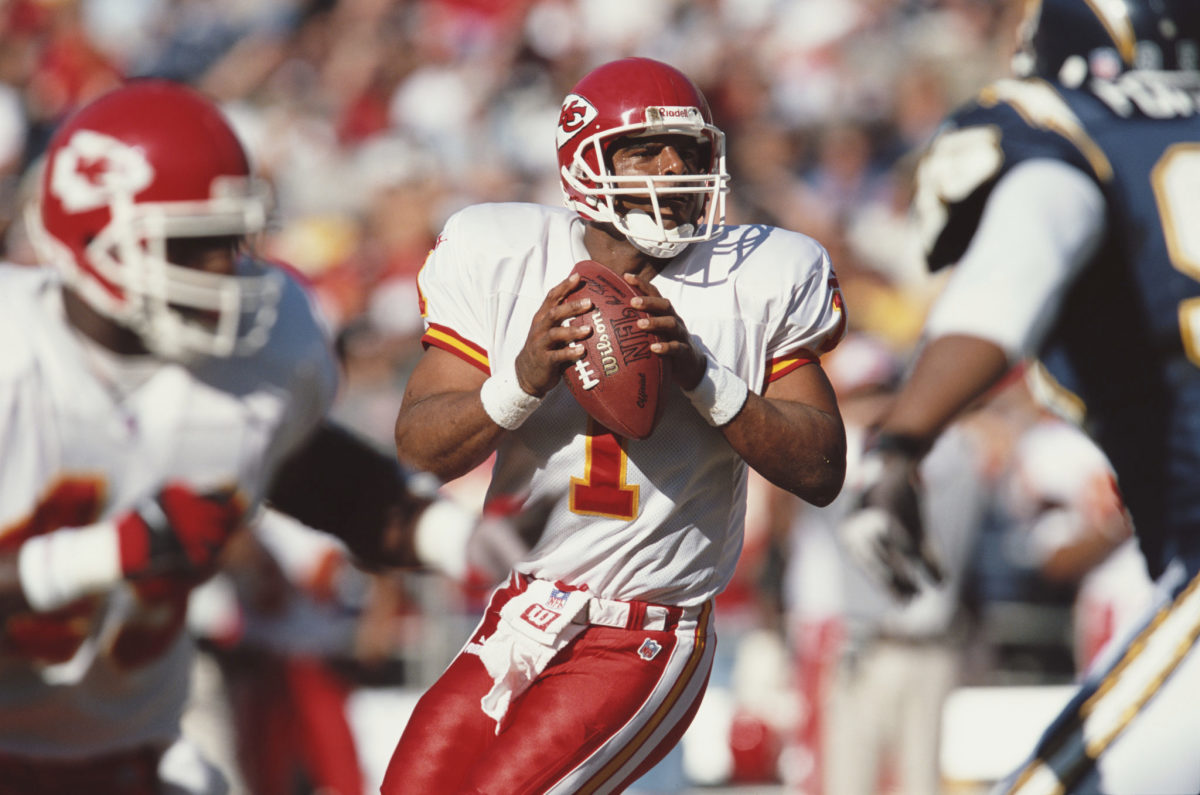Former NFL quarterback Warren Moon in Kansas City.