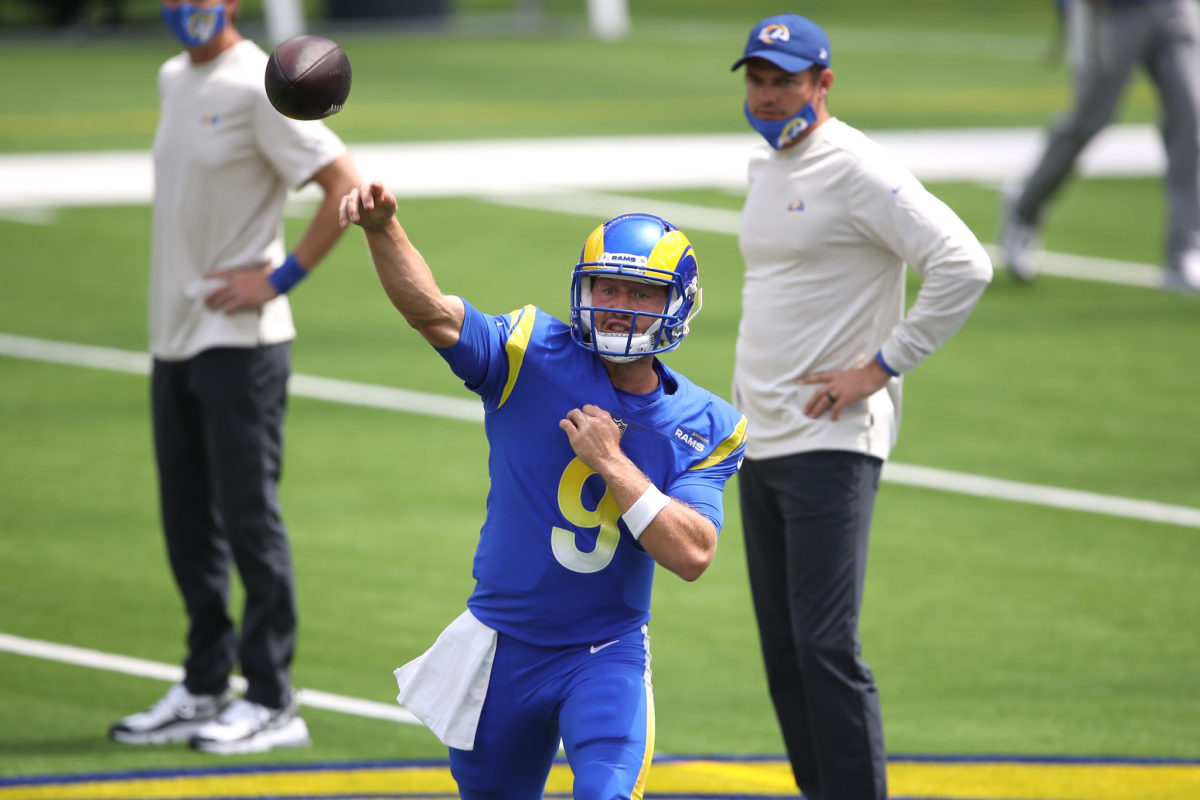 Injury Update For Los Angeles Rams QB John Wolford The Spun