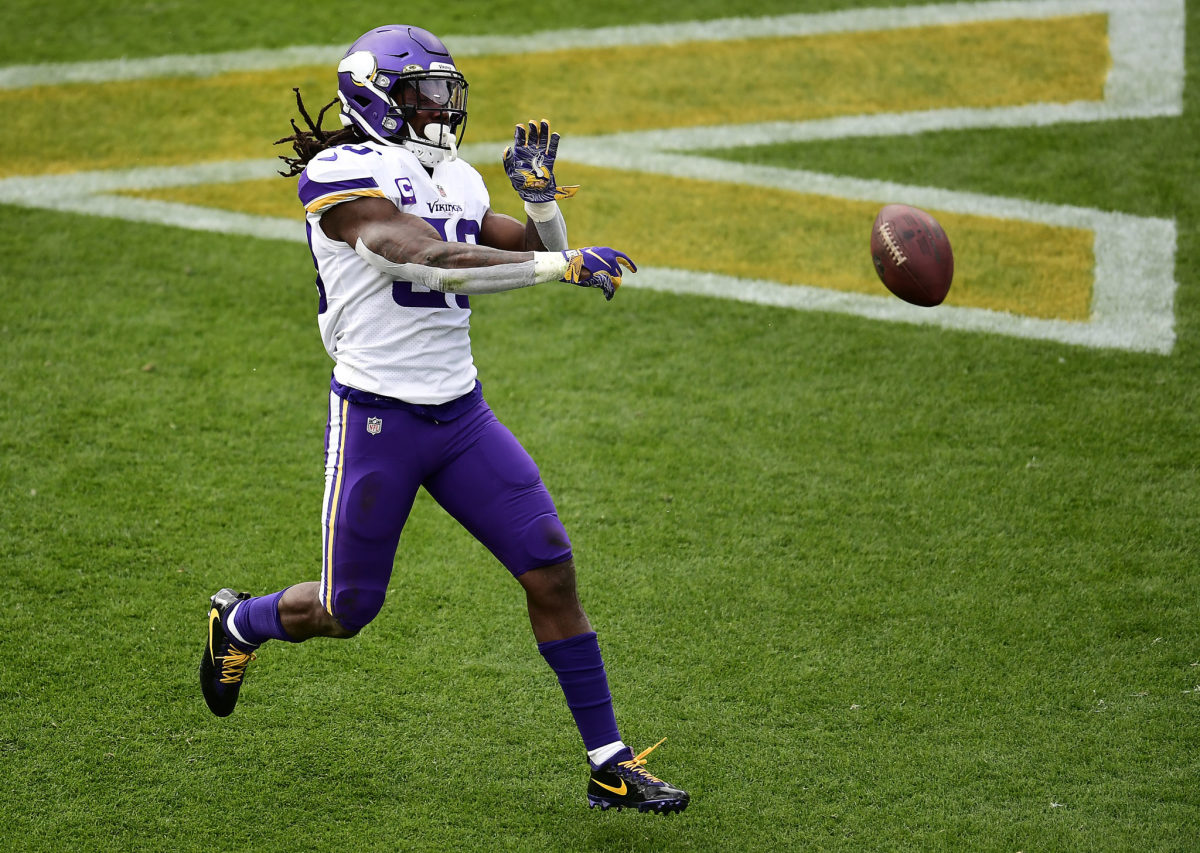 Minnesota Vikings running back Dalvin Cook on Sunday against the Packers.