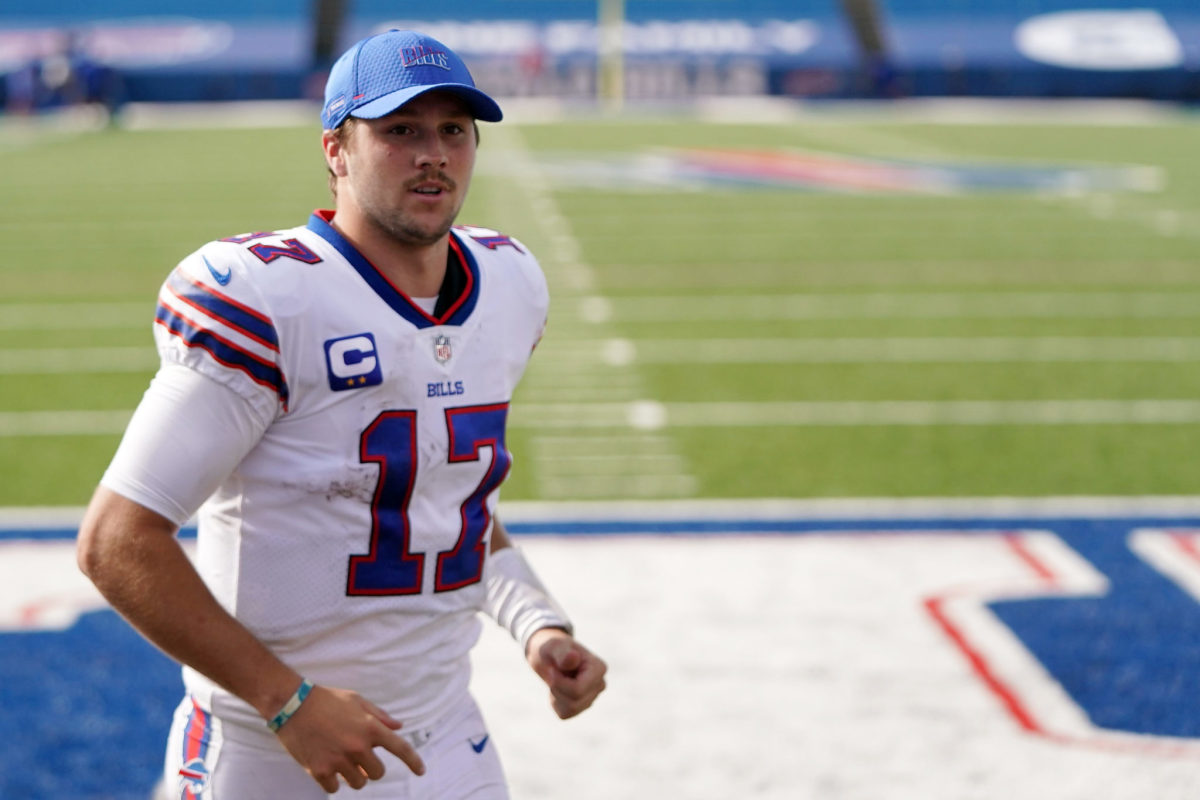 Buffalo Bills quarterback Josh Allen.