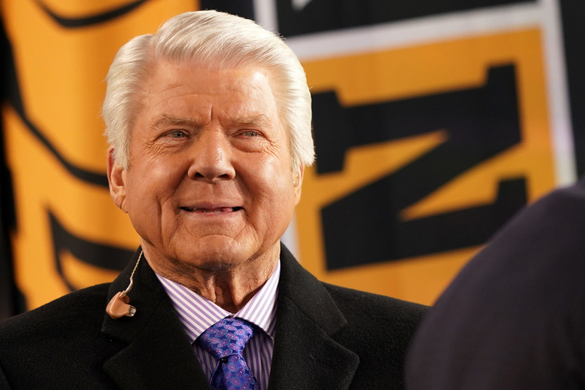 Jimmy Johnson at the NFC Championship Game.