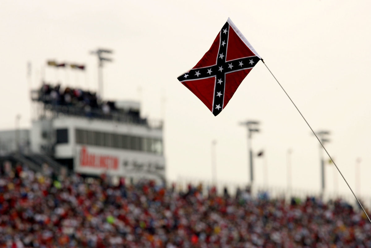 Photo: Confederate Flags Spotted Across From NASCAR Track - The Spun