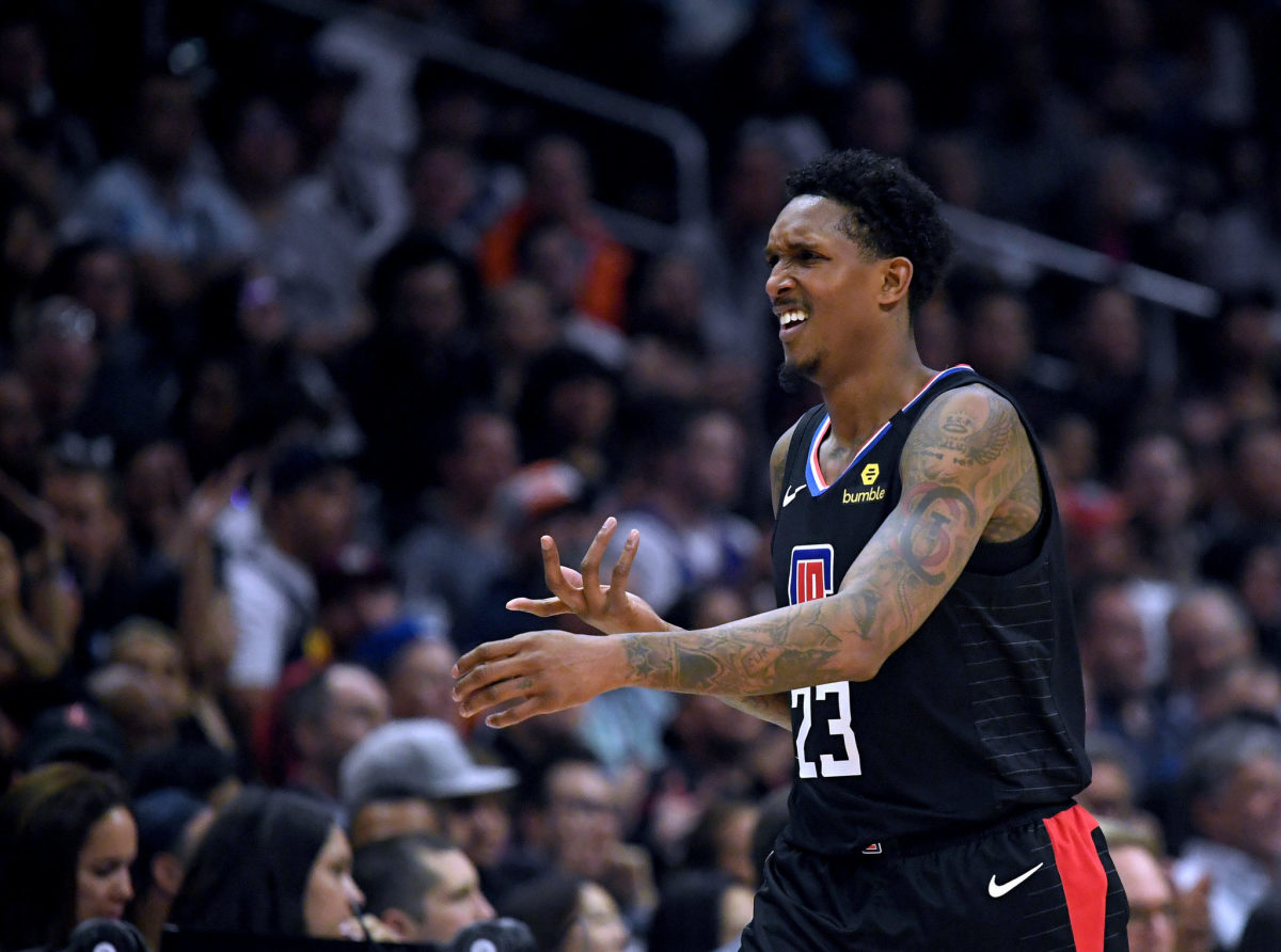 Los Angeles Clippers guard Lou Williams.