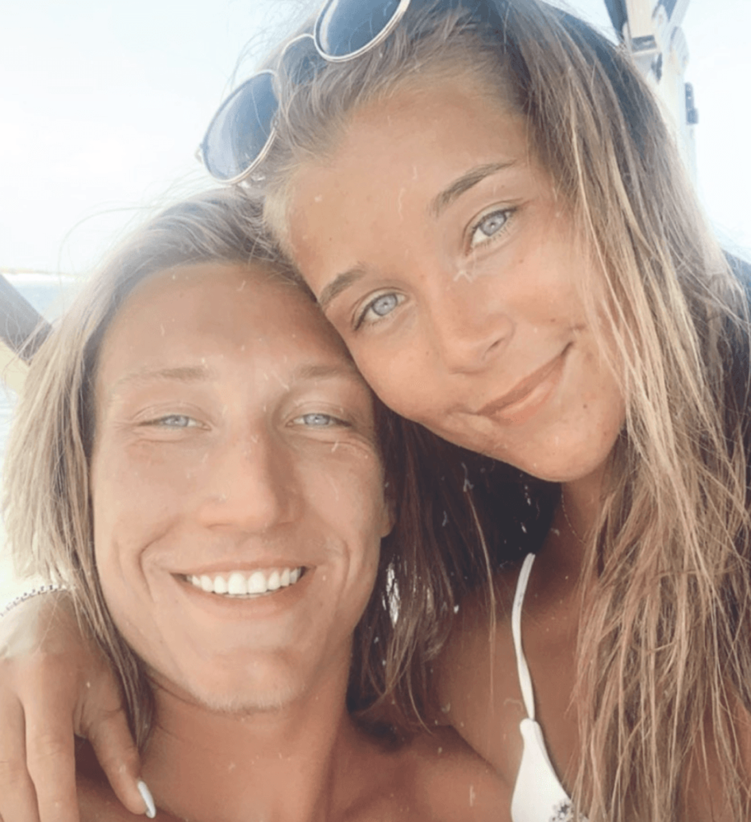 Photos: Trevor Lawrence, Girlfriend Marissa Enjoy A Beach Day - The Spun