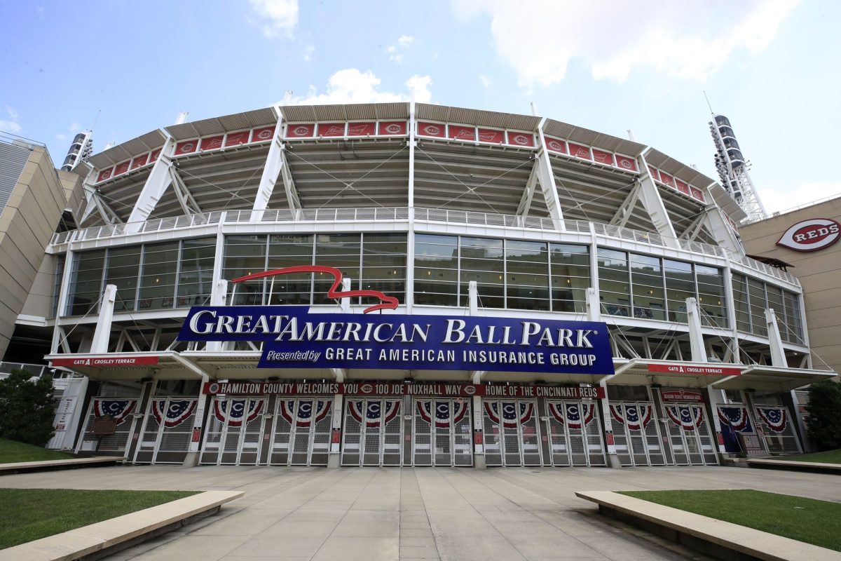 Cincinnati Reds ballpark stadium.