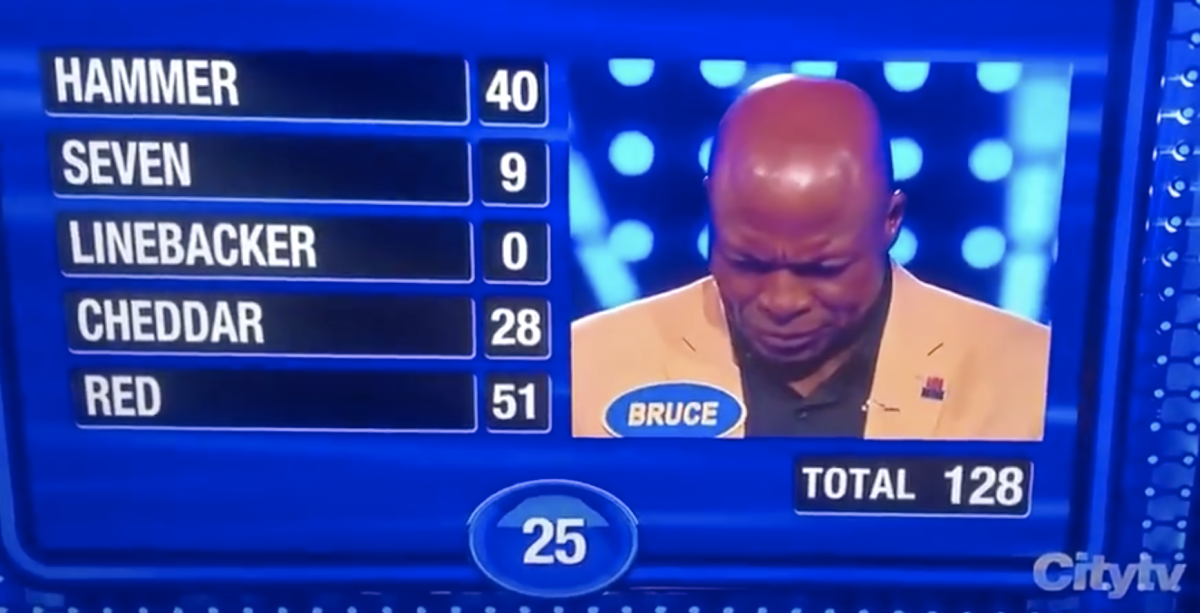 Watch: Buffalo Bills Legend Bruce Smith Goes Viral On Family Feud