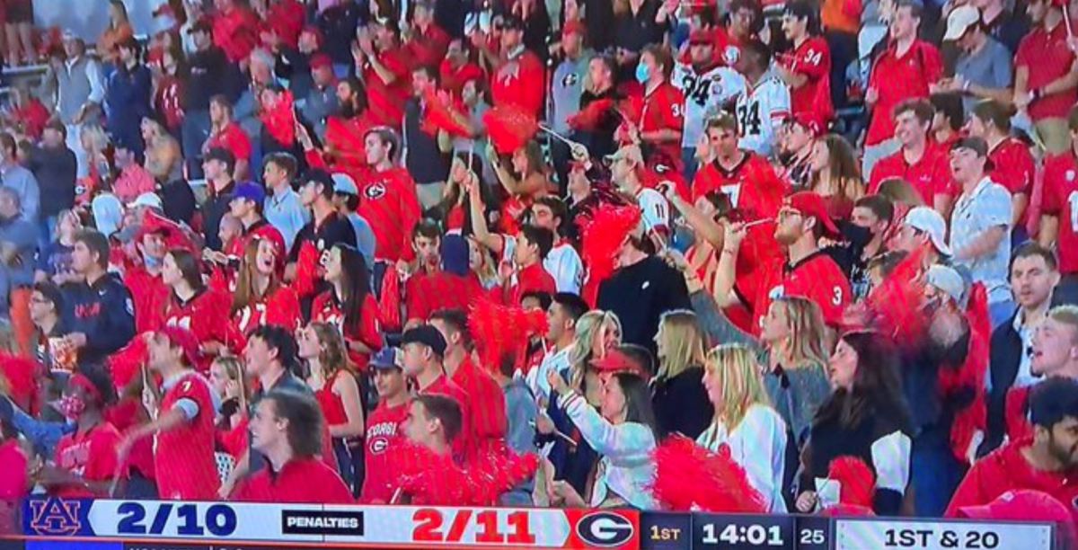 Georgia Football Announces Official Attendance For Tonight's Crowd ...