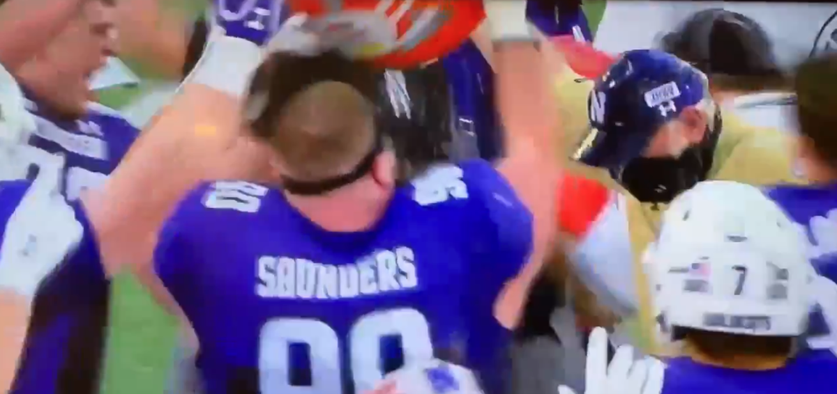 Northwestern Has Awesome Gatorade Bath After Citrus Bowl Win The Spun
