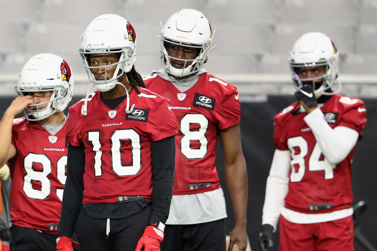 Arizona Cardinals debut new practice unis