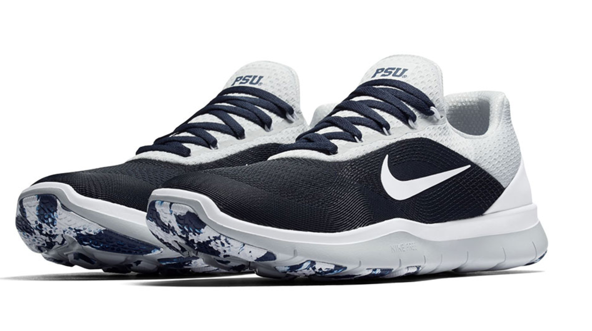 Nike sneakers for Penn State.