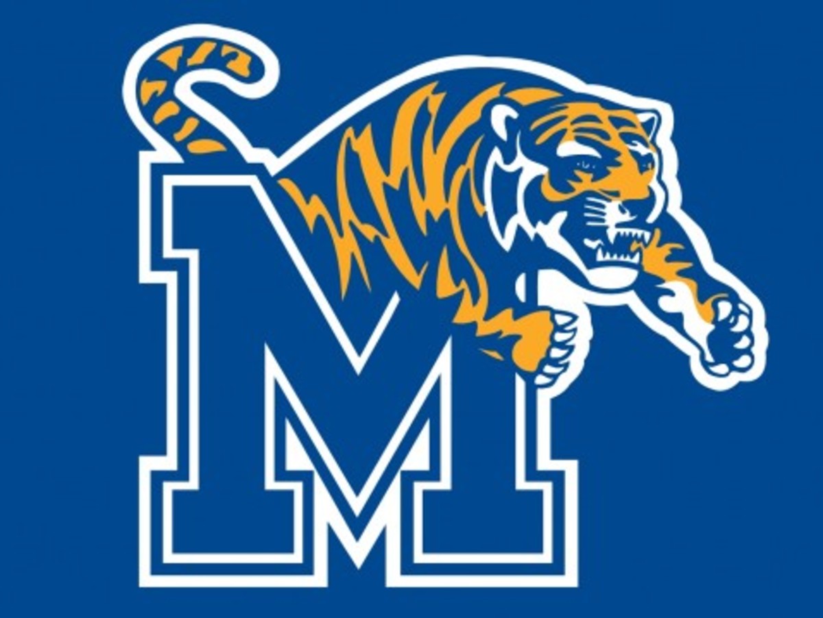 Memphis' blue logo.