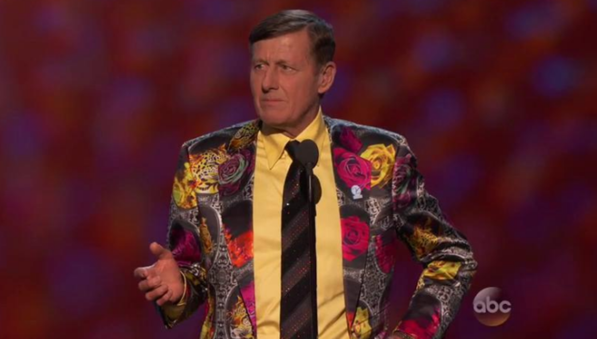 Craig Sager makes his moving speech at the ESPYS.