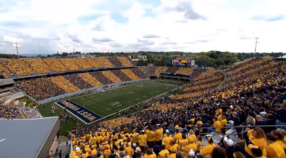 West Virginia fans take in a big home game in Morgantown