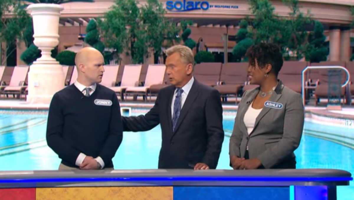 Wheel of Fortune contestant has an awful fail.