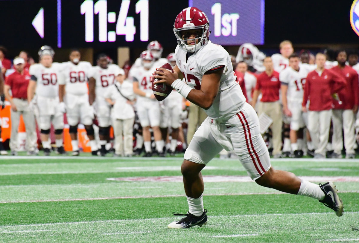 LOOK: Alabama QB Tua Tagovailoa tweets message about his brother's first  play