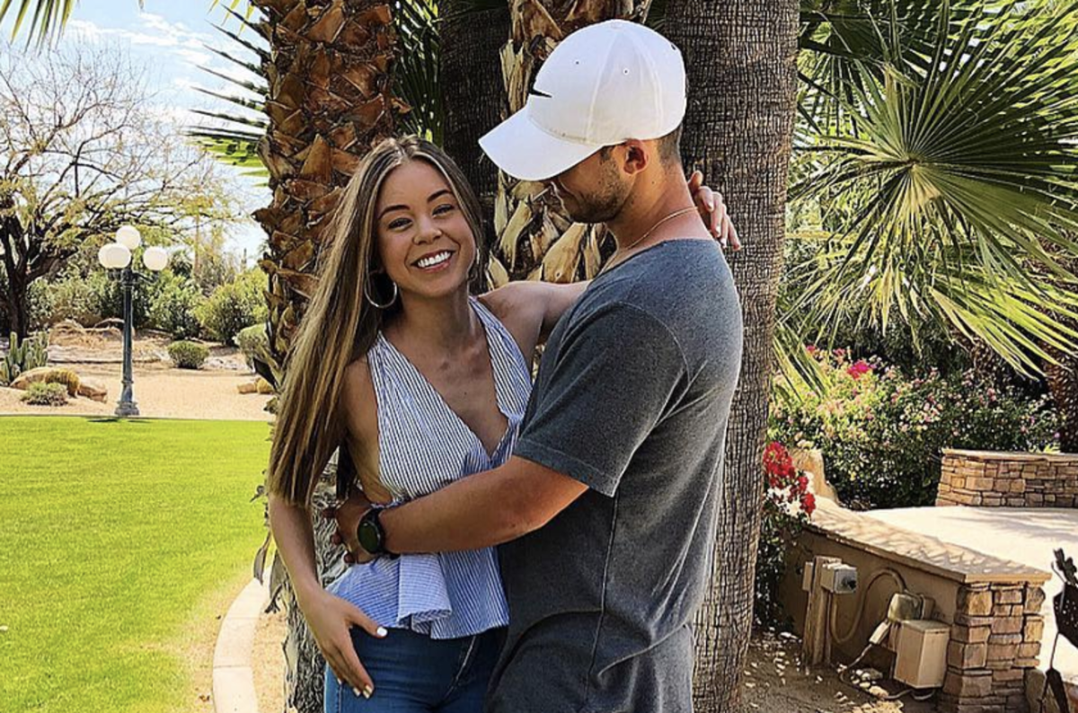 kyle allen and his girlfriend pose on instagram