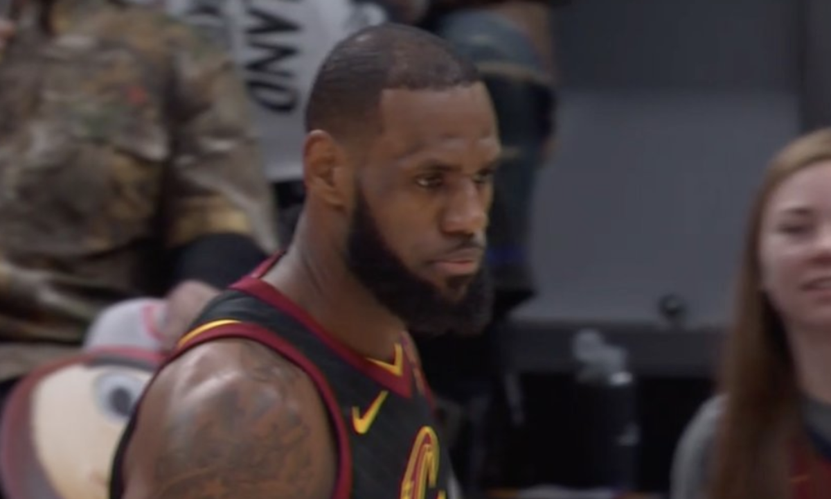 lebron james playoffs vs. pacers