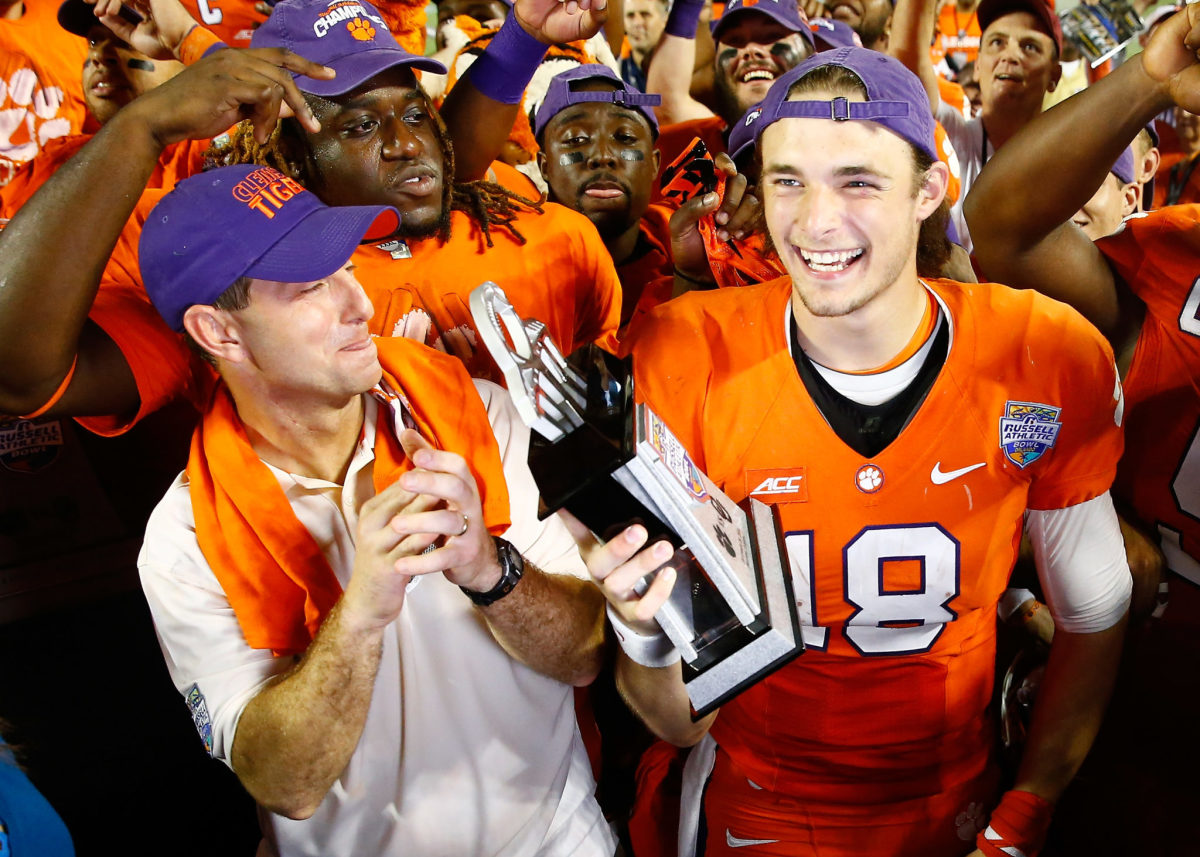 Cole Stoudt wins Russell Athletic Bowl MVP.