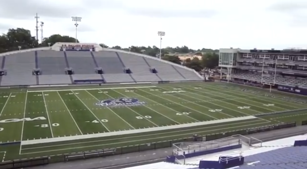 Old Dominion football's Foreman Field.
