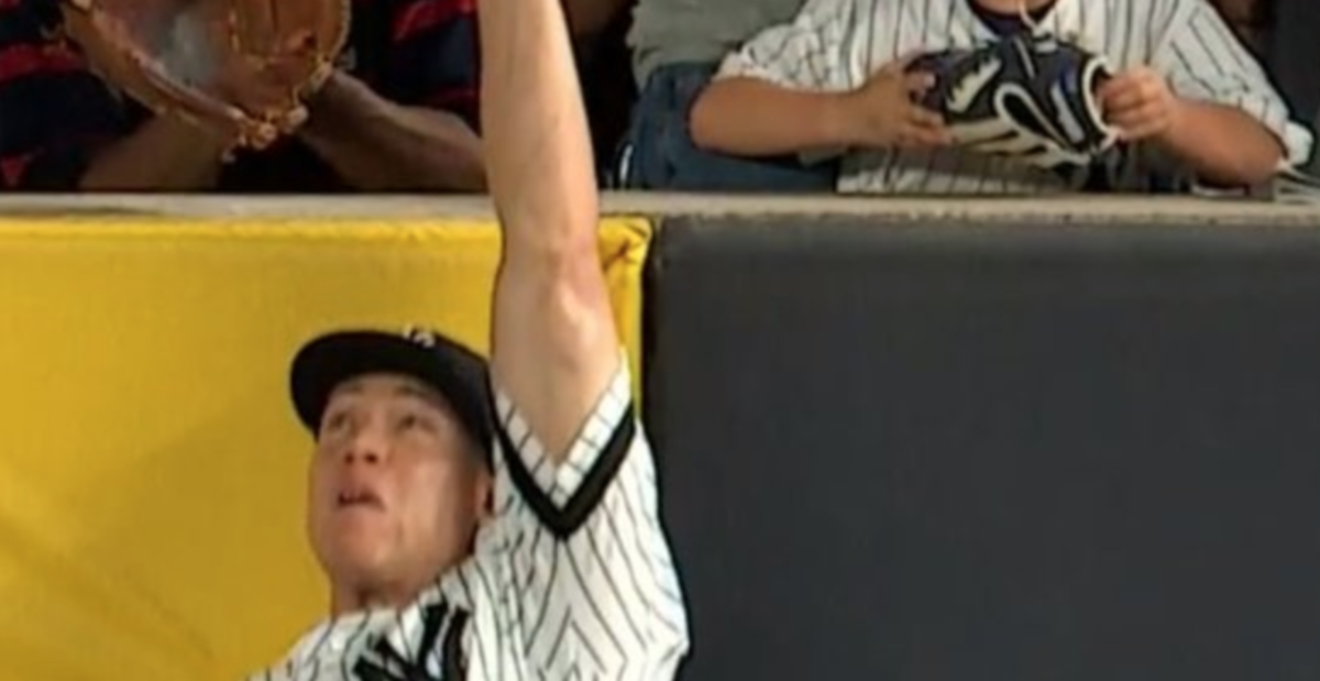 Aaron Judge robbed a home run.