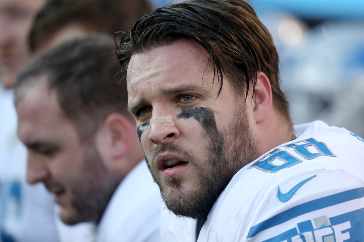 LongestTenured Lions Player Had Tears Streaming Down Face Sunday The