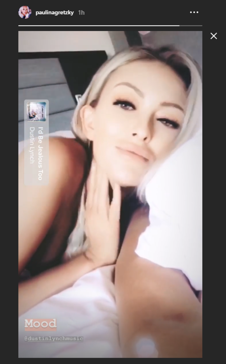 Paulina Gretzky video from Instagram.